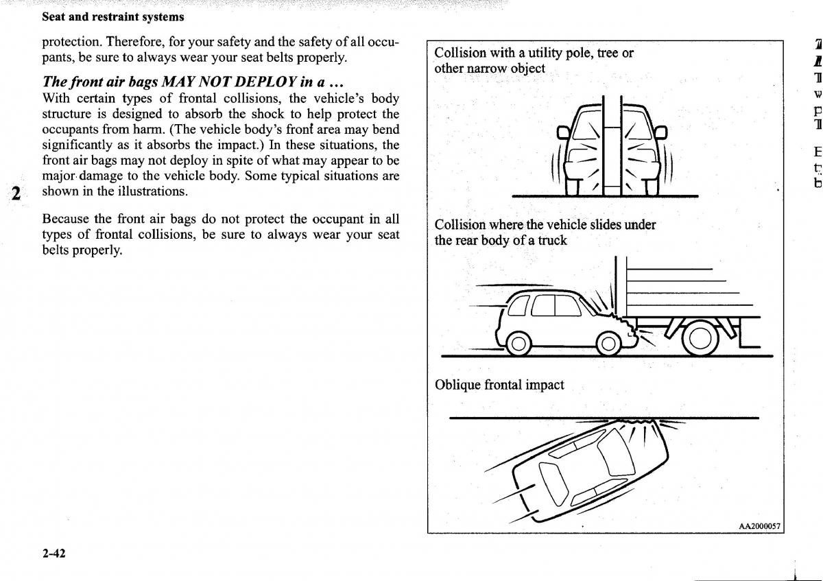 Mitsubishi Outlander I 1 owners manual / page 66