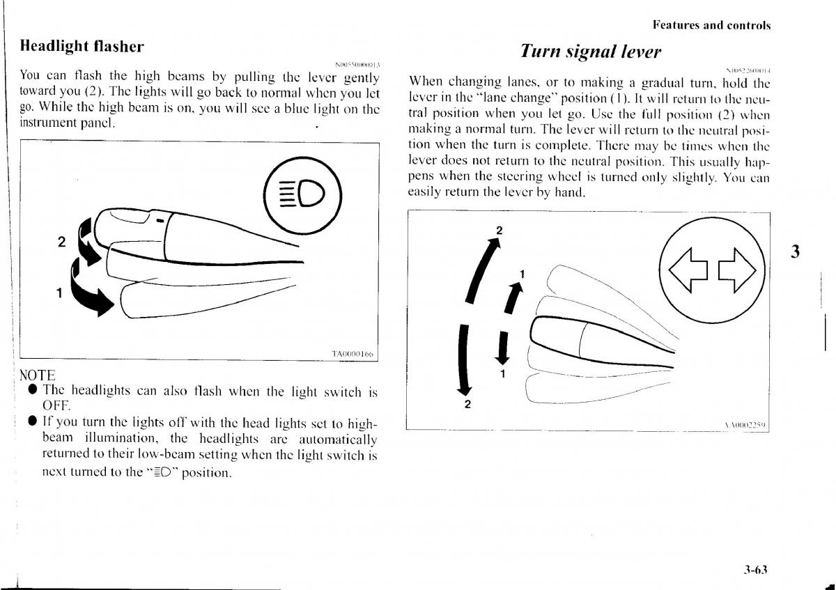 Mitsubishi Outlander I 1 owners manual / page 139