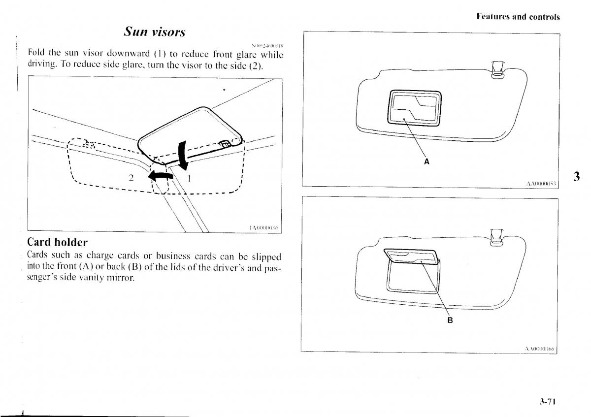 Mitsubishi Outlander I 1 owners manual / page 147