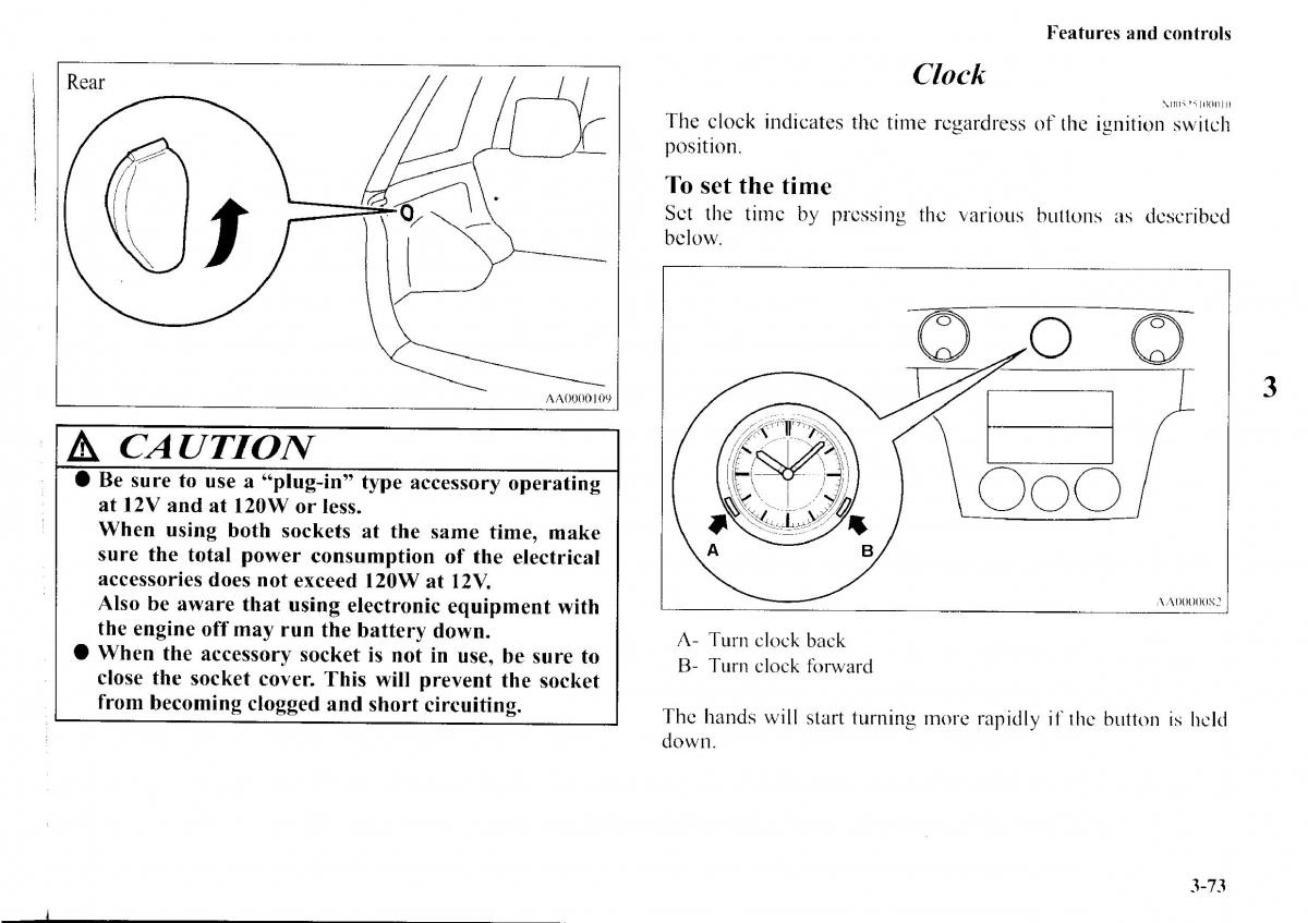 Mitsubishi Outlander I 1 owners manual / page 149