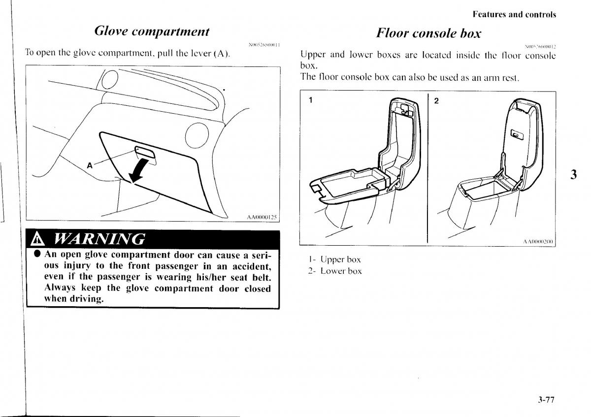 Mitsubishi Outlander I 1 owners manual / page 153