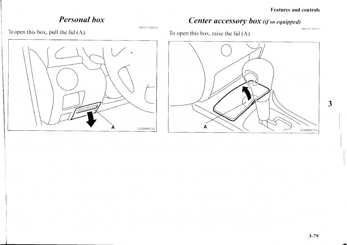 Mitsubishi Outlander I 1 owners manual / page 155