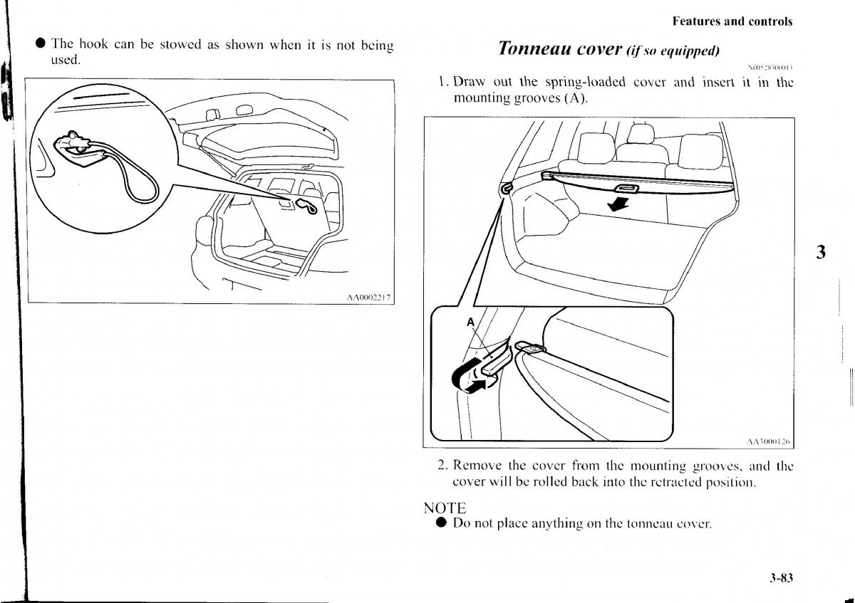 Mitsubishi Outlander I 1 owners manual / page 159