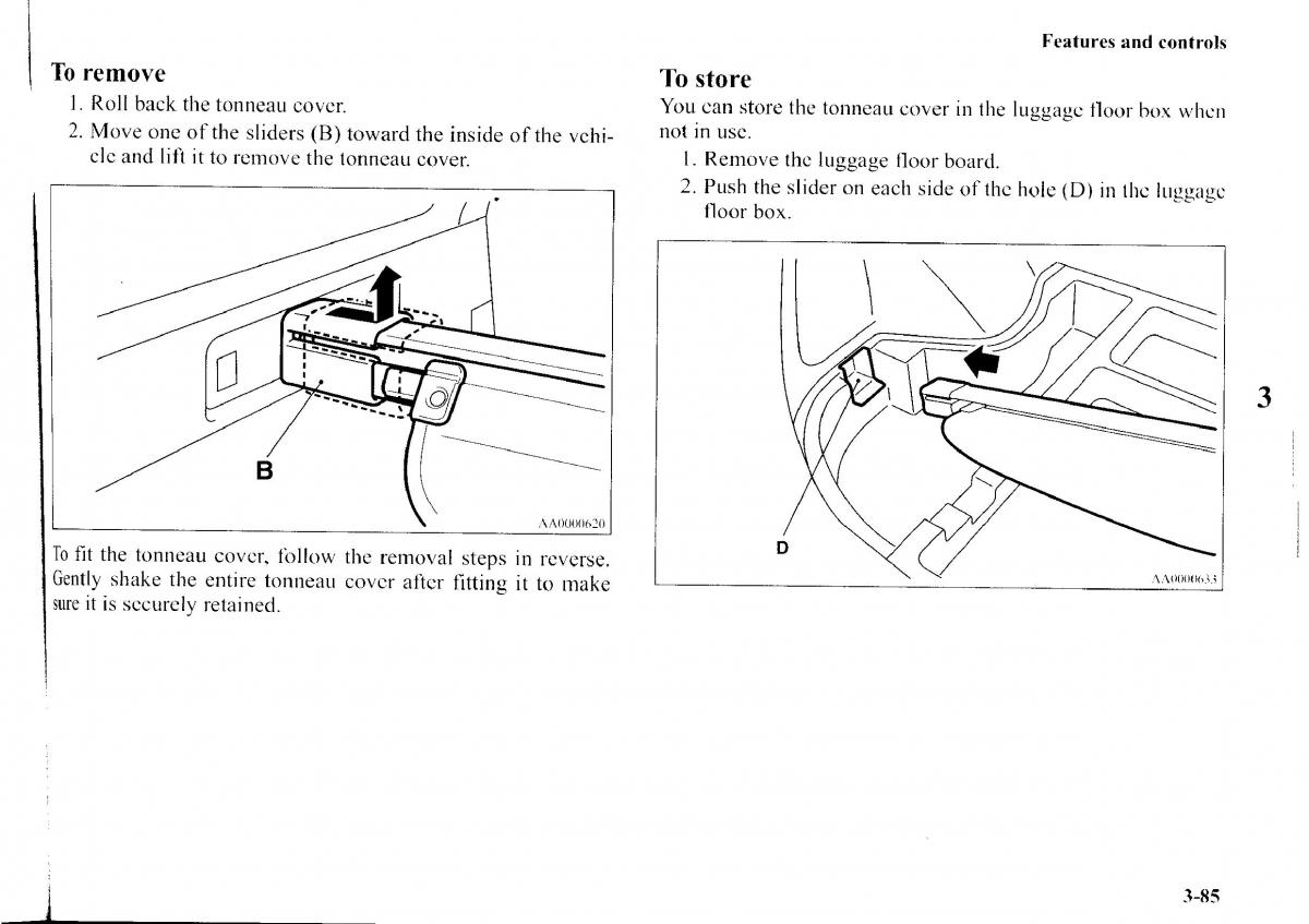 Mitsubishi Outlander I 1 owners manual / page 161