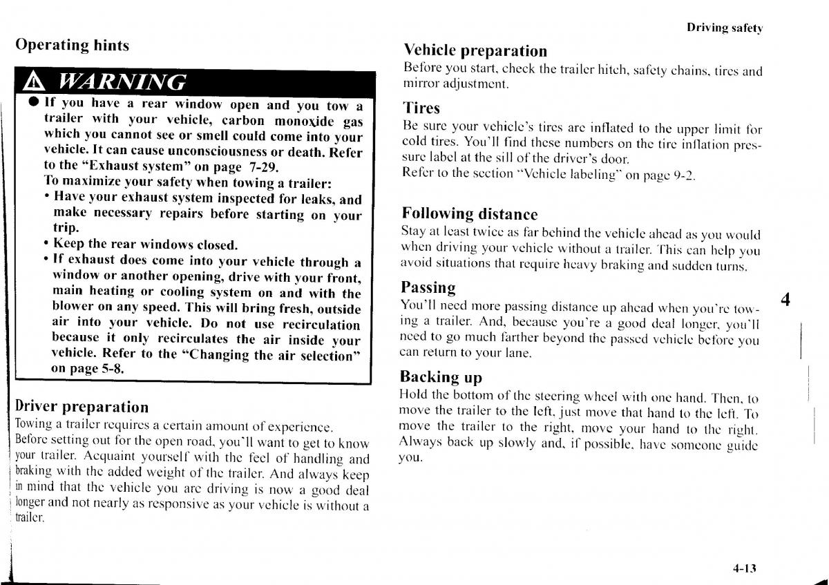 Mitsubishi Outlander I 1 owners manual / page 176