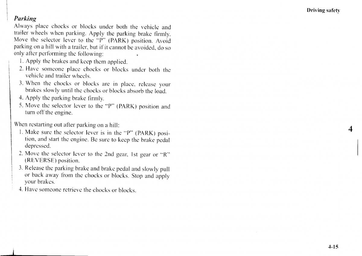 Mitsubishi Outlander I 1 owners manual / page 178