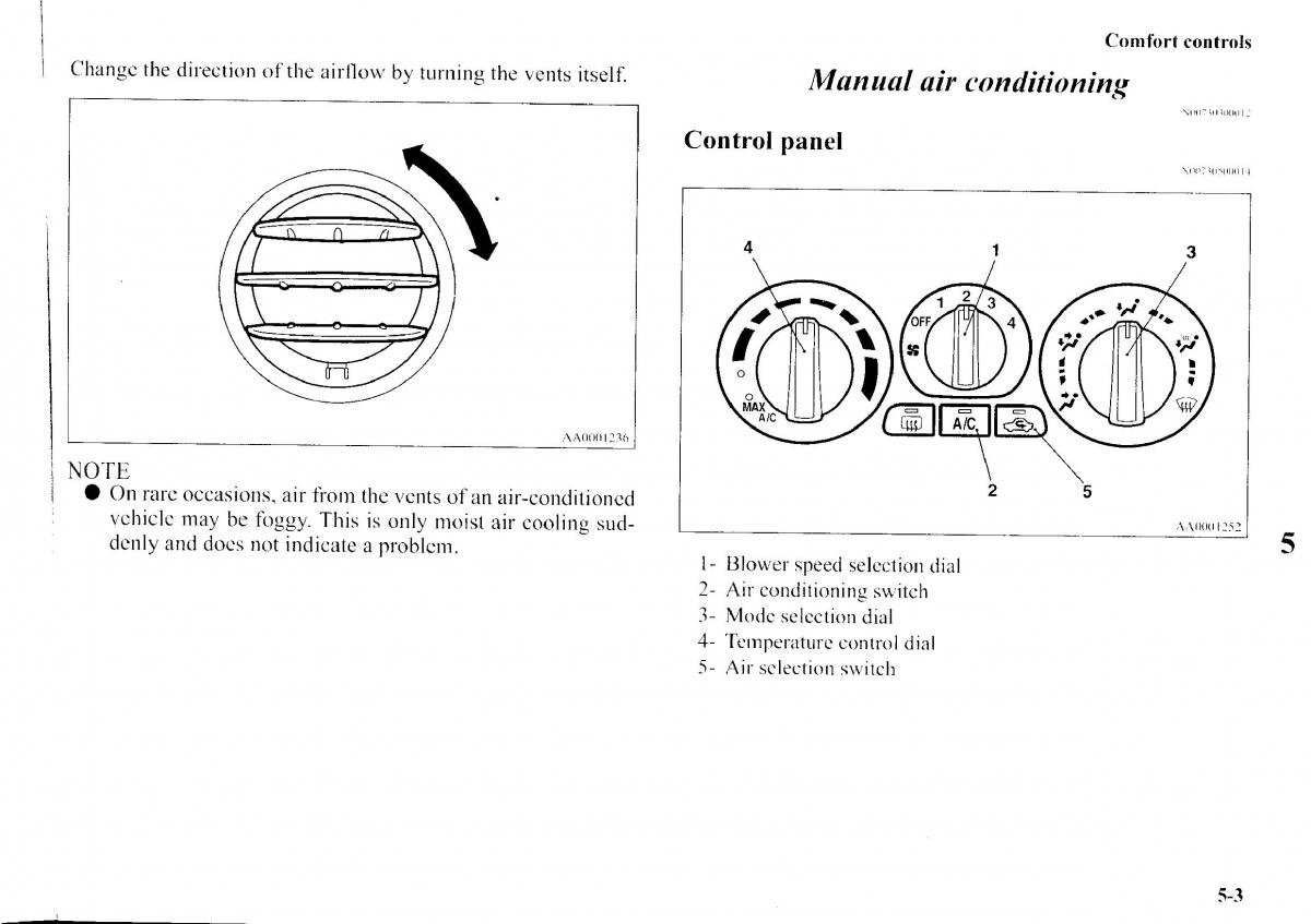 manual  Mitsubishi Outlander I 1 owners manual / page 181