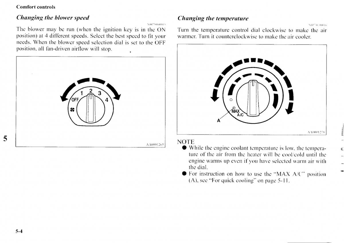 Mitsubishi Outlander I 1 owners manual / page 182