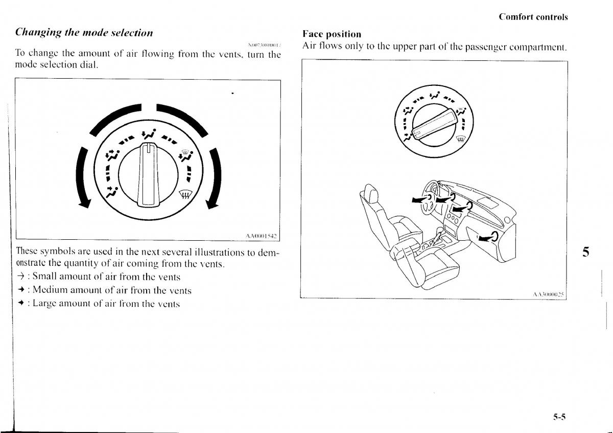 Mitsubishi Outlander I 1 owners manual / page 183