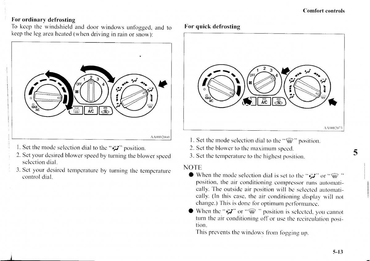 Mitsubishi Outlander I 1 owners manual / page 191