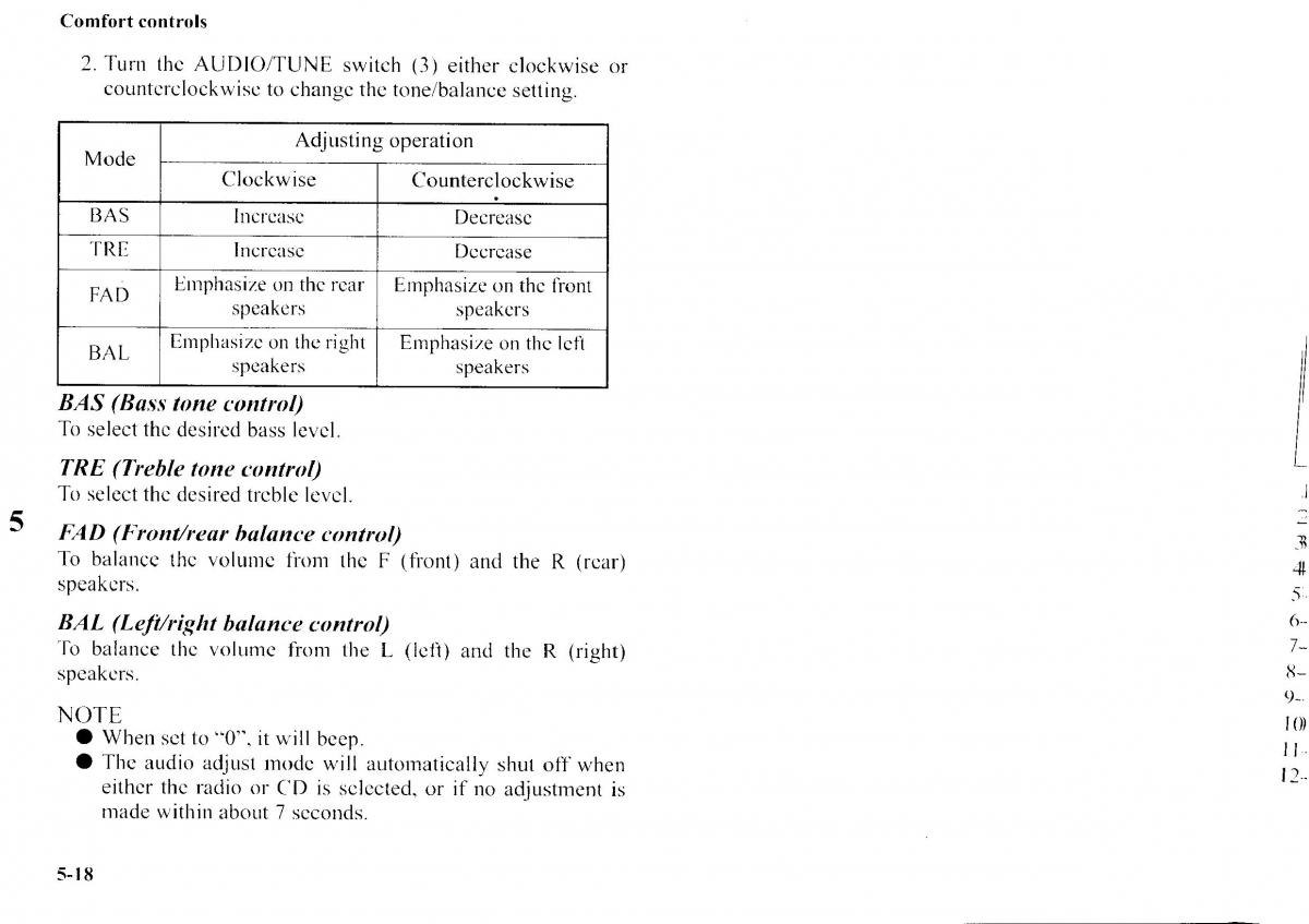 Mitsubishi Outlander I 1 owners manual / page 196