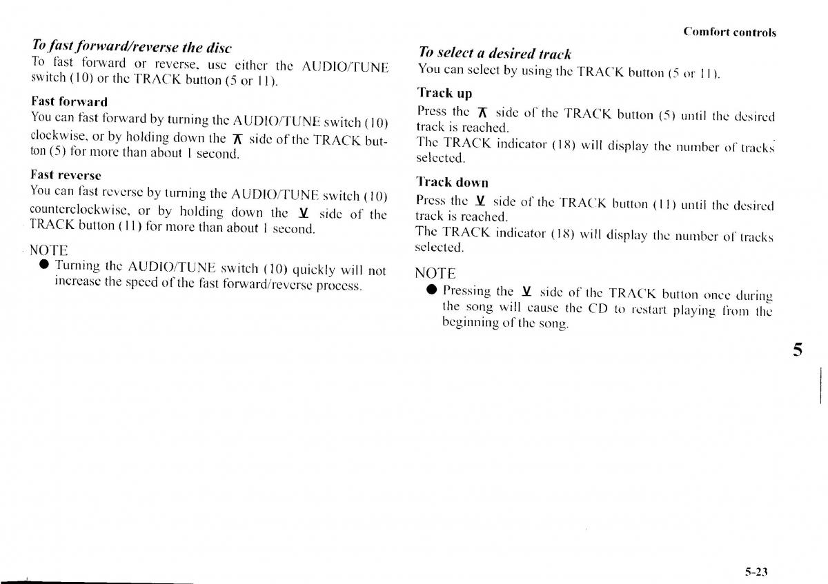 Mitsubishi Outlander I 1 owners manual / page 201