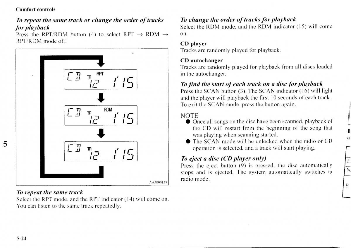 Mitsubishi Outlander I 1 owners manual / page 202