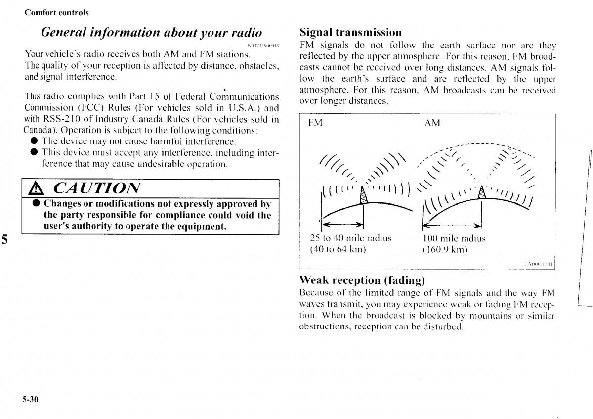 Mitsubishi Outlander I 1 owners manual / page 208