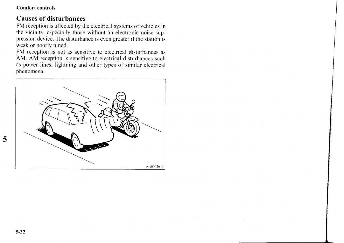 Mitsubishi Outlander I 1 owners manual / page 210