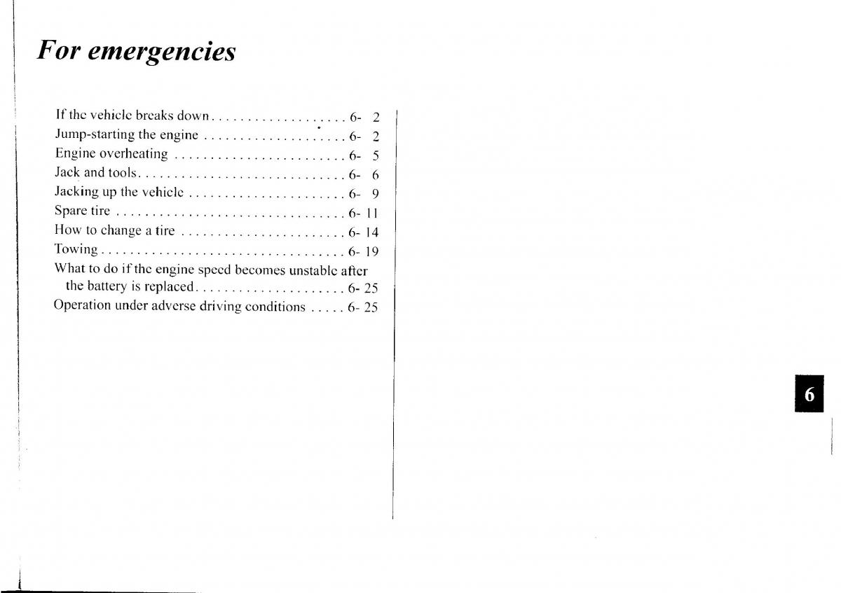 Mitsubishi Outlander I 1 owners manual / page 211