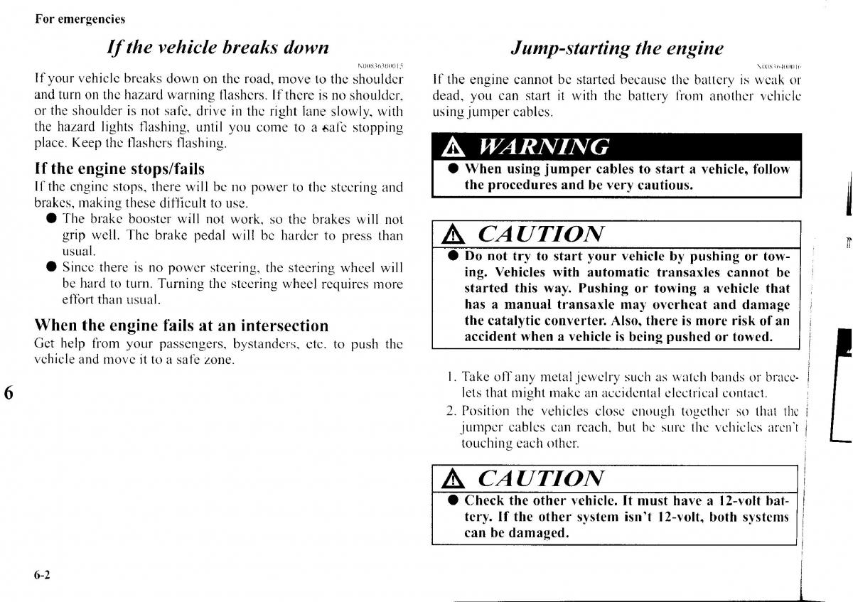 Mitsubishi Outlander I 1 owners manual / page 212