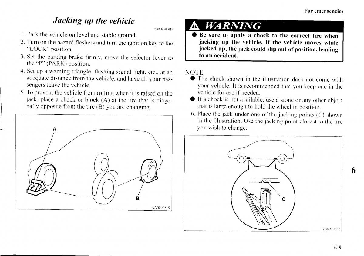 Mitsubishi Outlander I 1 owners manual / page 219