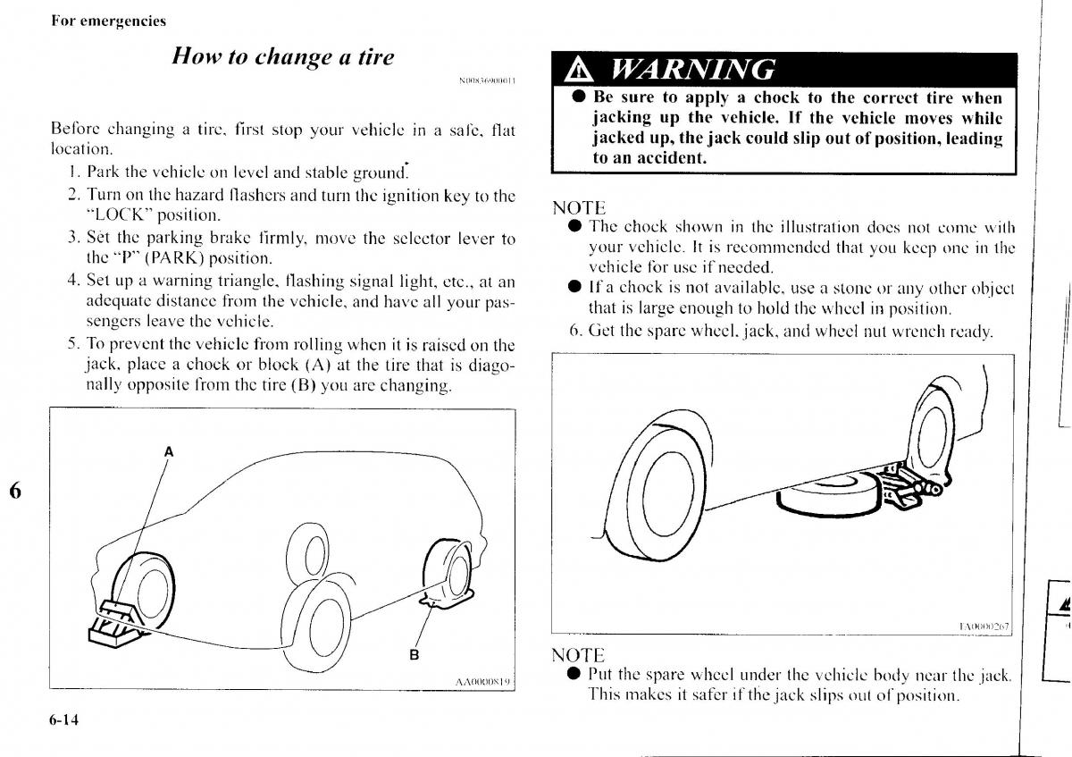 Mitsubishi Outlander I 1 owners manual / page 224