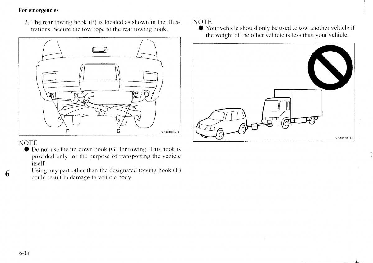 Mitsubishi Outlander I 1 owners manual / page 234