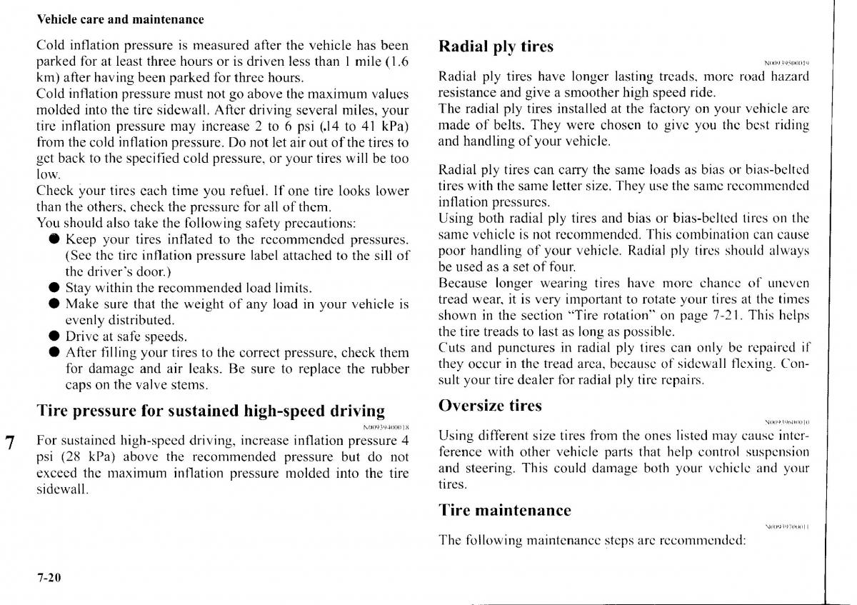 Mitsubishi Outlander I 1 owners manual / page 256