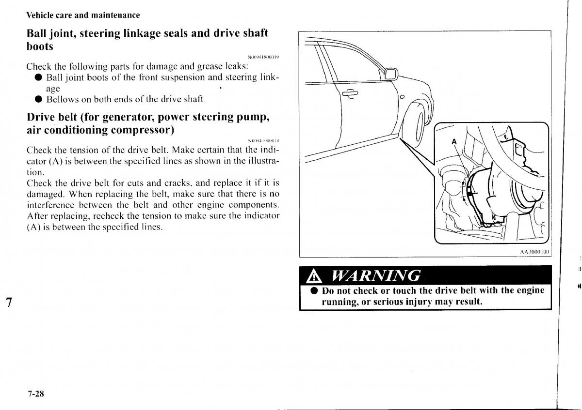 Mitsubishi Outlander I 1 owners manual / page 264