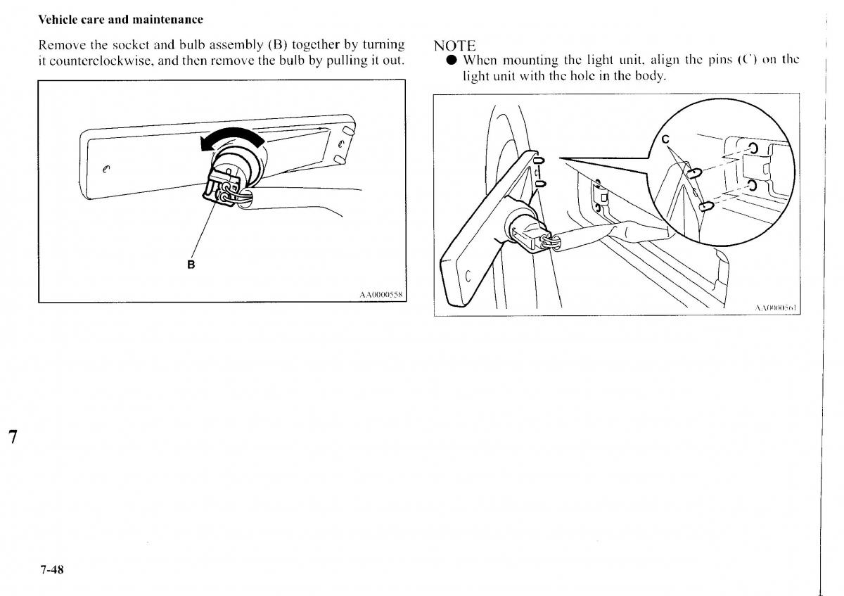 Mitsubishi Outlander I 1 owners manual / page 284