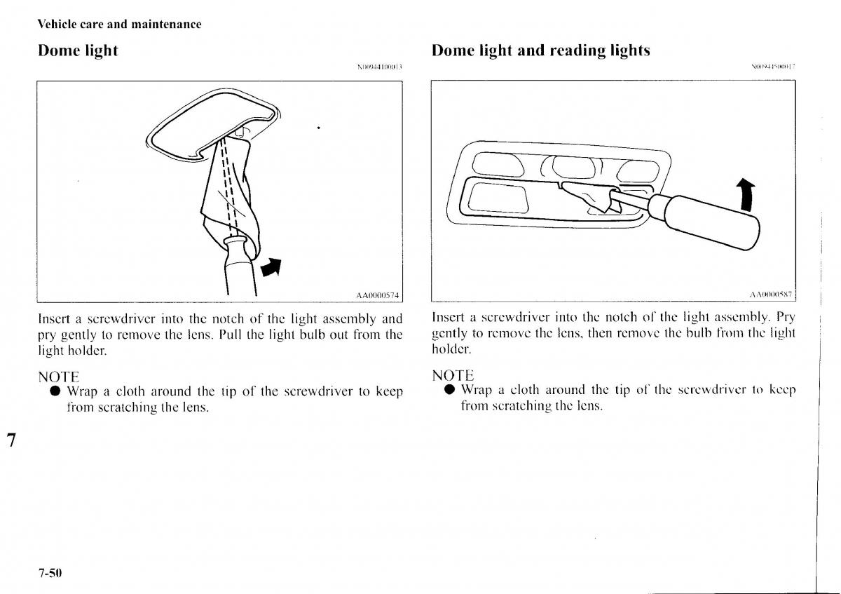 Mitsubishi Outlander I 1 owners manual / page 286