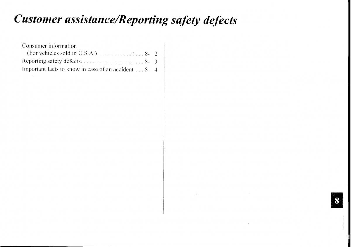 manual  Mitsubishi Outlander I 1 owners manual / page 292