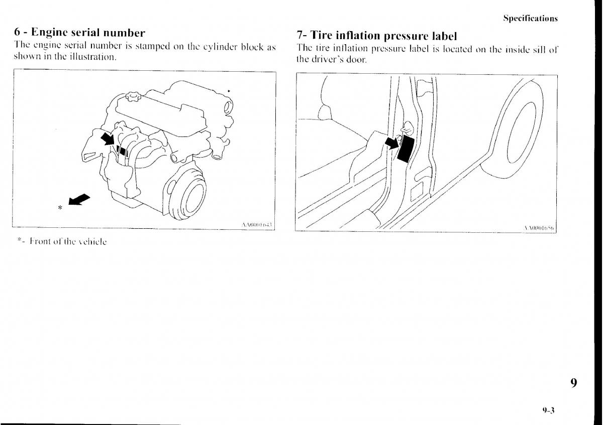 manual  Mitsubishi Outlander I 1 owners manual / page 298