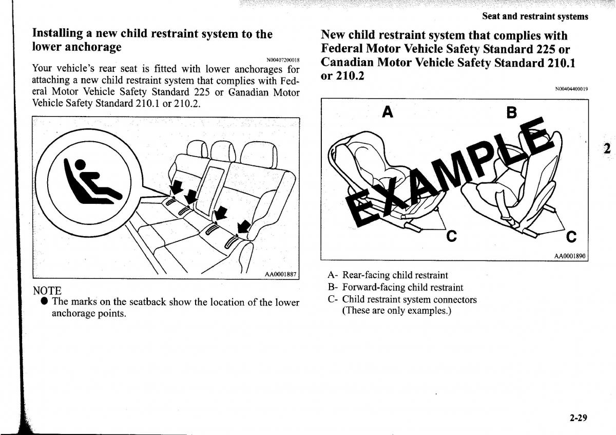 Mitsubishi Outlander I 1 owners manual / page 53