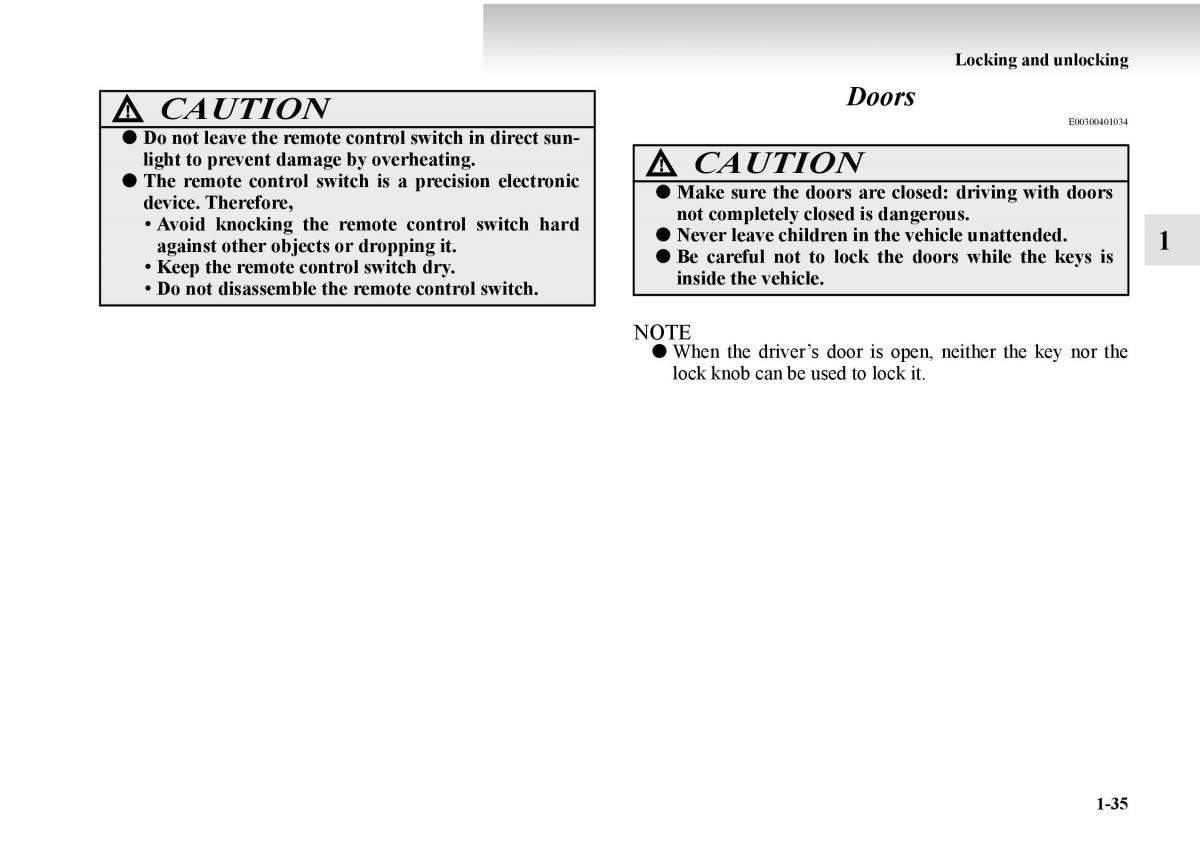 Mitsubishi Outlander II 2 owners manual / page 55