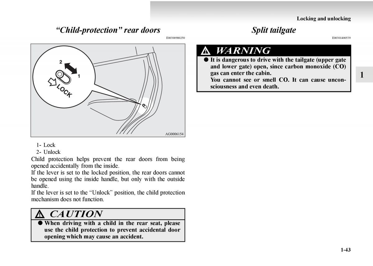 Mitsubishi Outlander II 2 owners manual / page 63