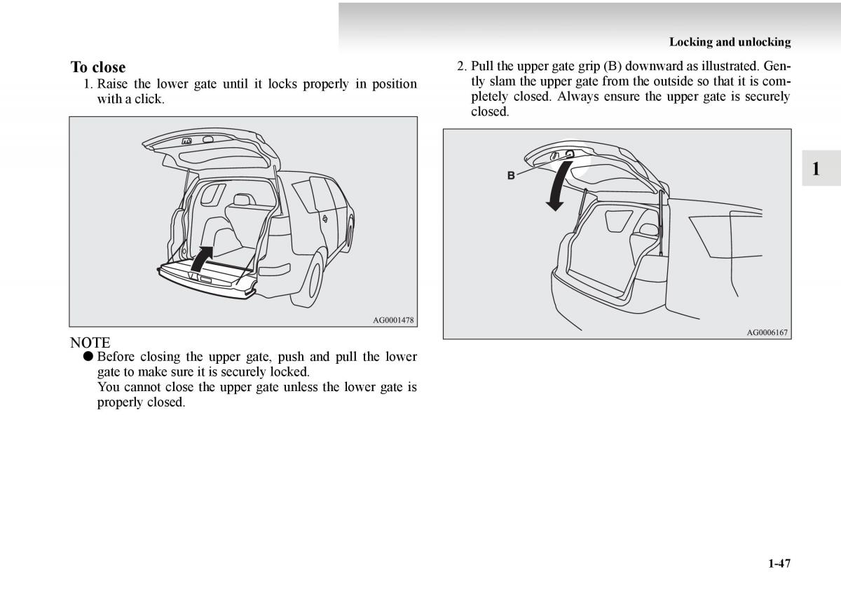 Mitsubishi Outlander II 2 owners manual / page 67