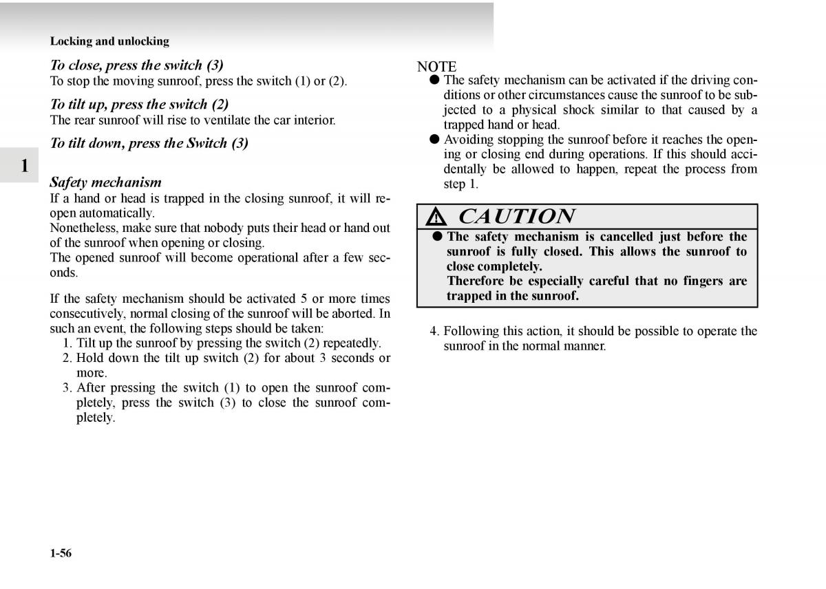 Mitsubishi Outlander II 2 owners manual / page 76