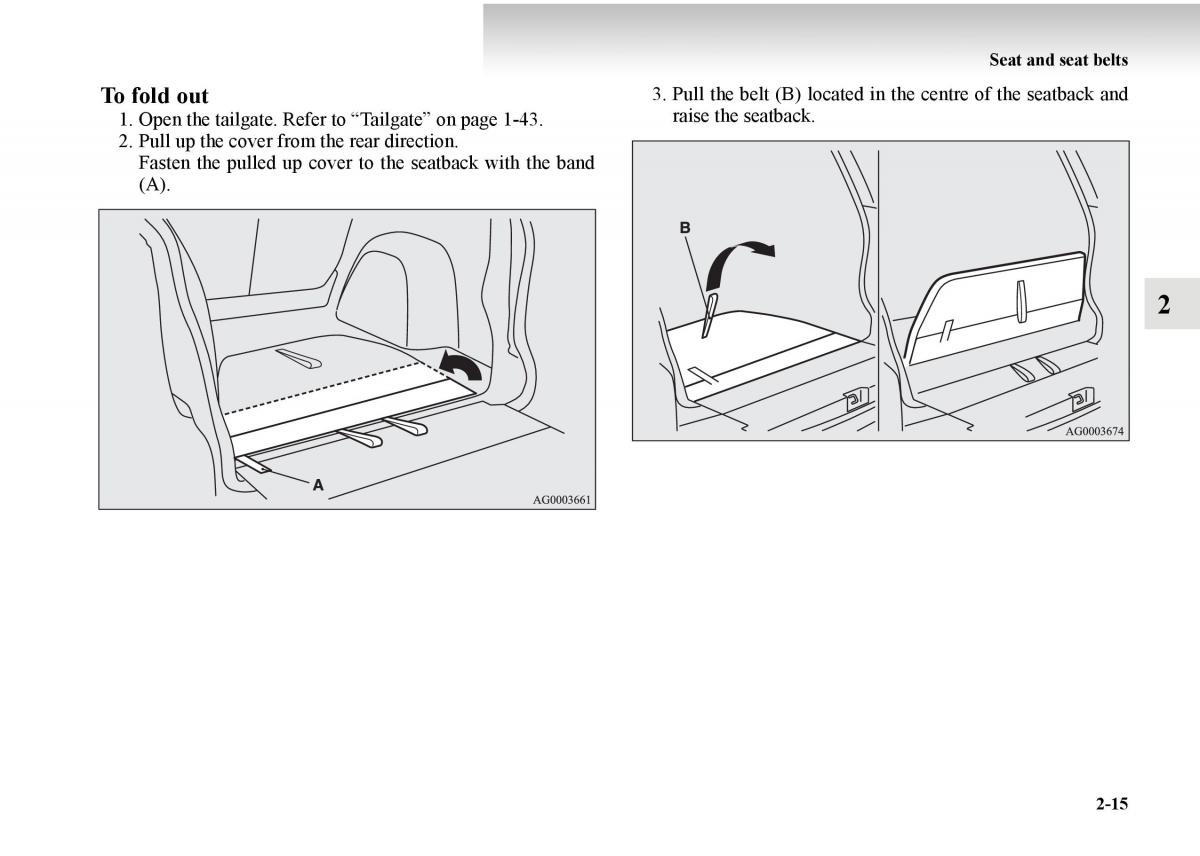 Mitsubishi Outlander II 2 owners manual / page 93