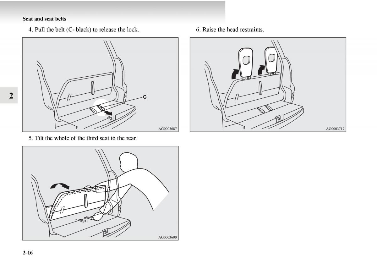 Mitsubishi Outlander II 2 owners manual / page 94