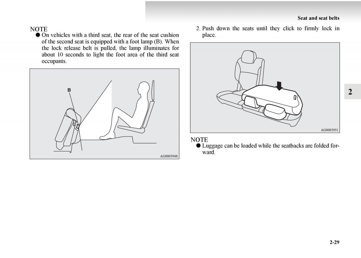 Mitsubishi Outlander II 2 owners manual / page 107