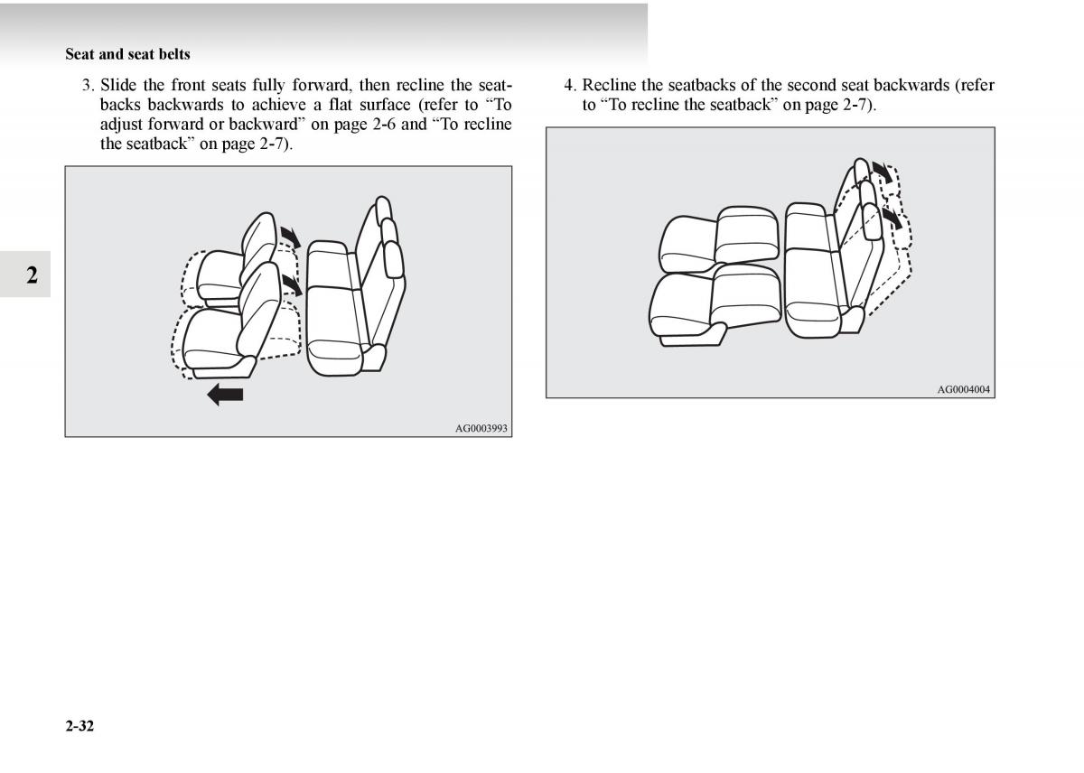 Mitsubishi Outlander II 2 owners manual / page 110