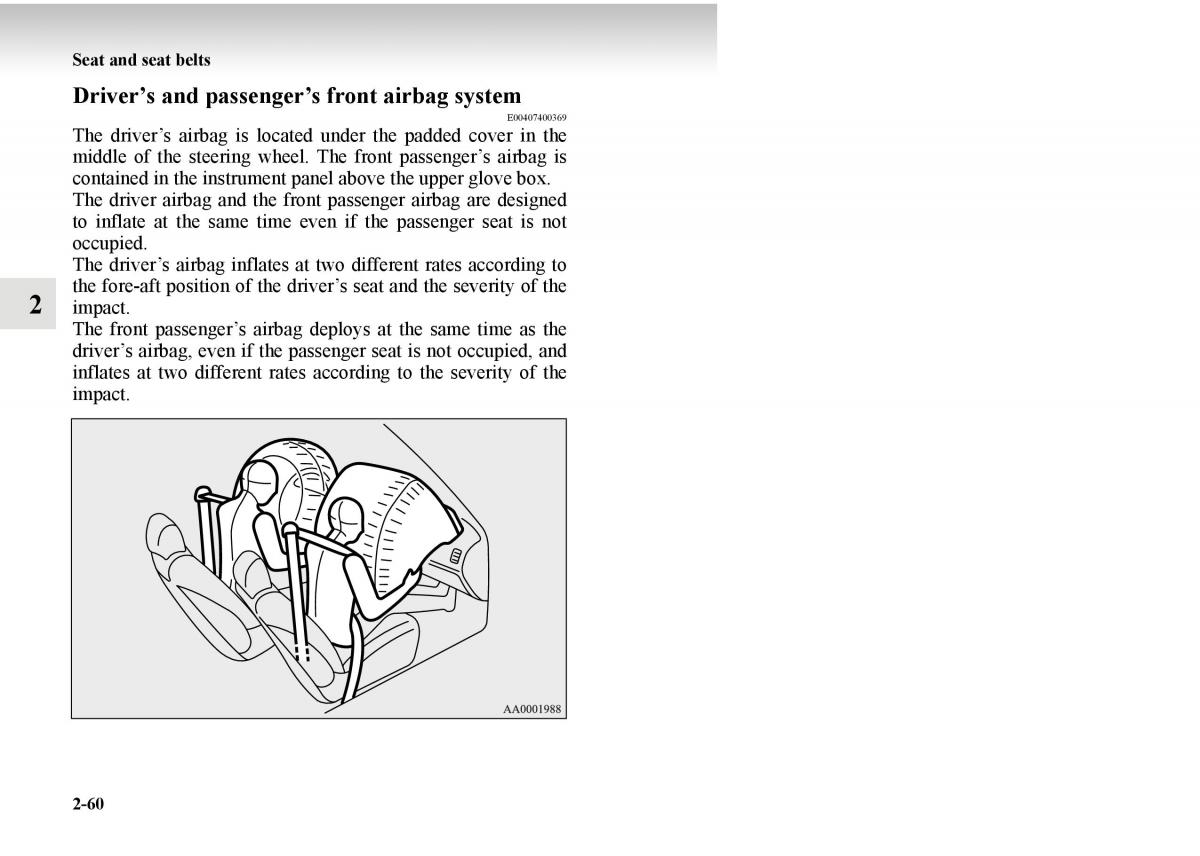 Mitsubishi Outlander II 2 owners manual / page 138