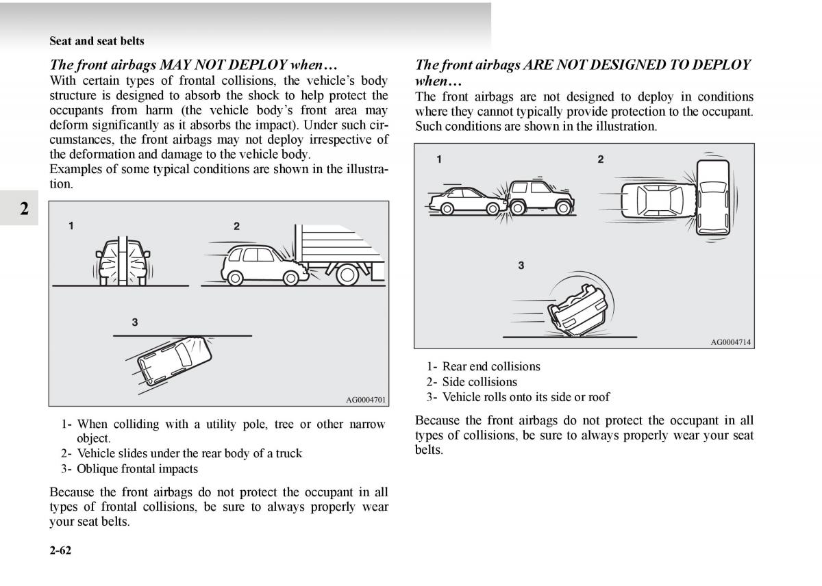 Mitsubishi Outlander II 2 owners manual / page 140