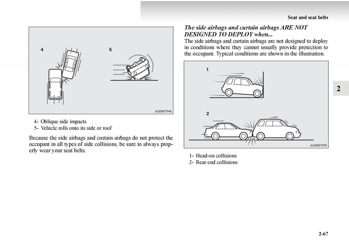 Mitsubishi Outlander II 2 owners manual / page 145