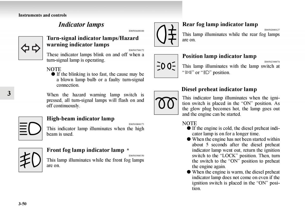 Mitsubishi Outlander II 2 owners manual / page 200