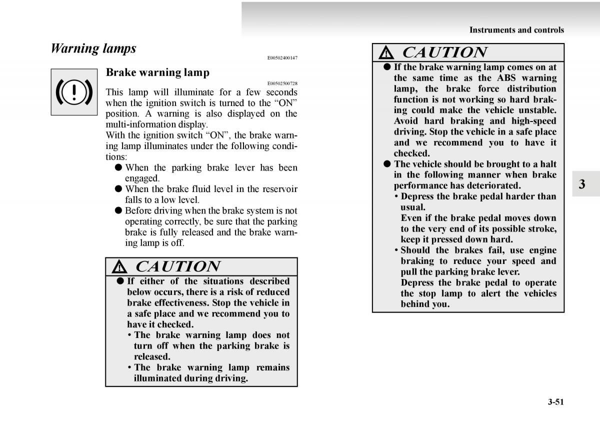 Mitsubishi Outlander II 2 owners manual / page 201