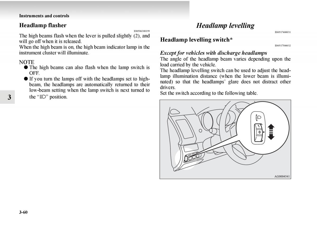 Mitsubishi Outlander II 2 owners manual / page 210