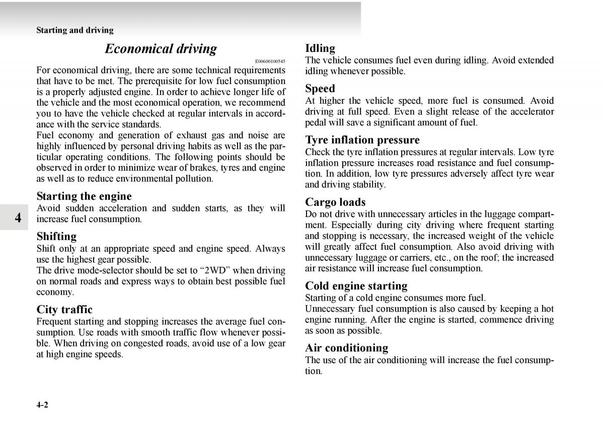 Mitsubishi Outlander II 2 owners manual / page 224