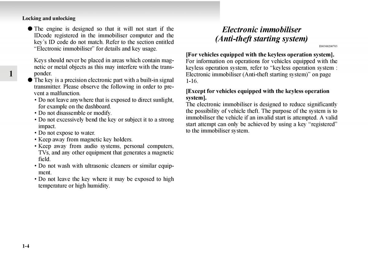 manual  Mitsubishi Outlander II 2 owners manual / page 24
