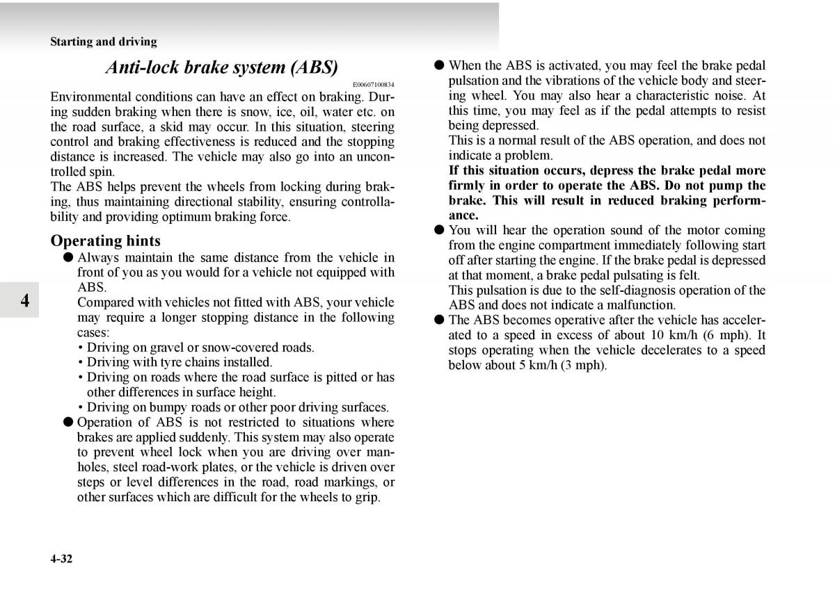 Mitsubishi Outlander II 2 owners manual / page 254