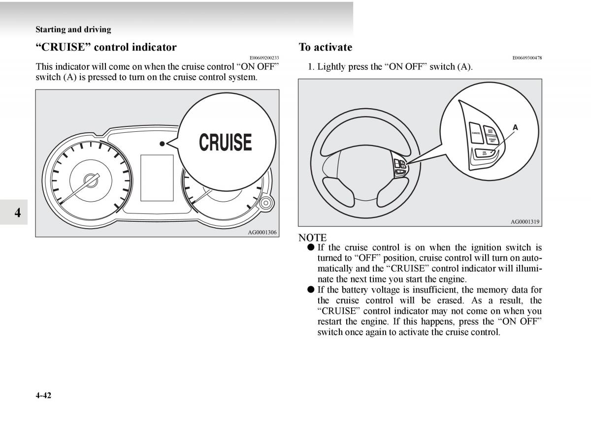 Mitsubishi Outlander II 2 owners manual / page 264