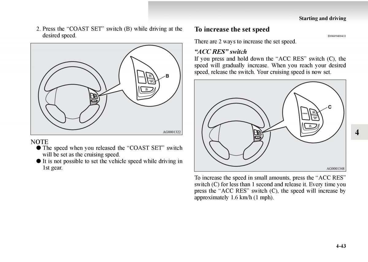 Mitsubishi Outlander II 2 owners manual / page 265